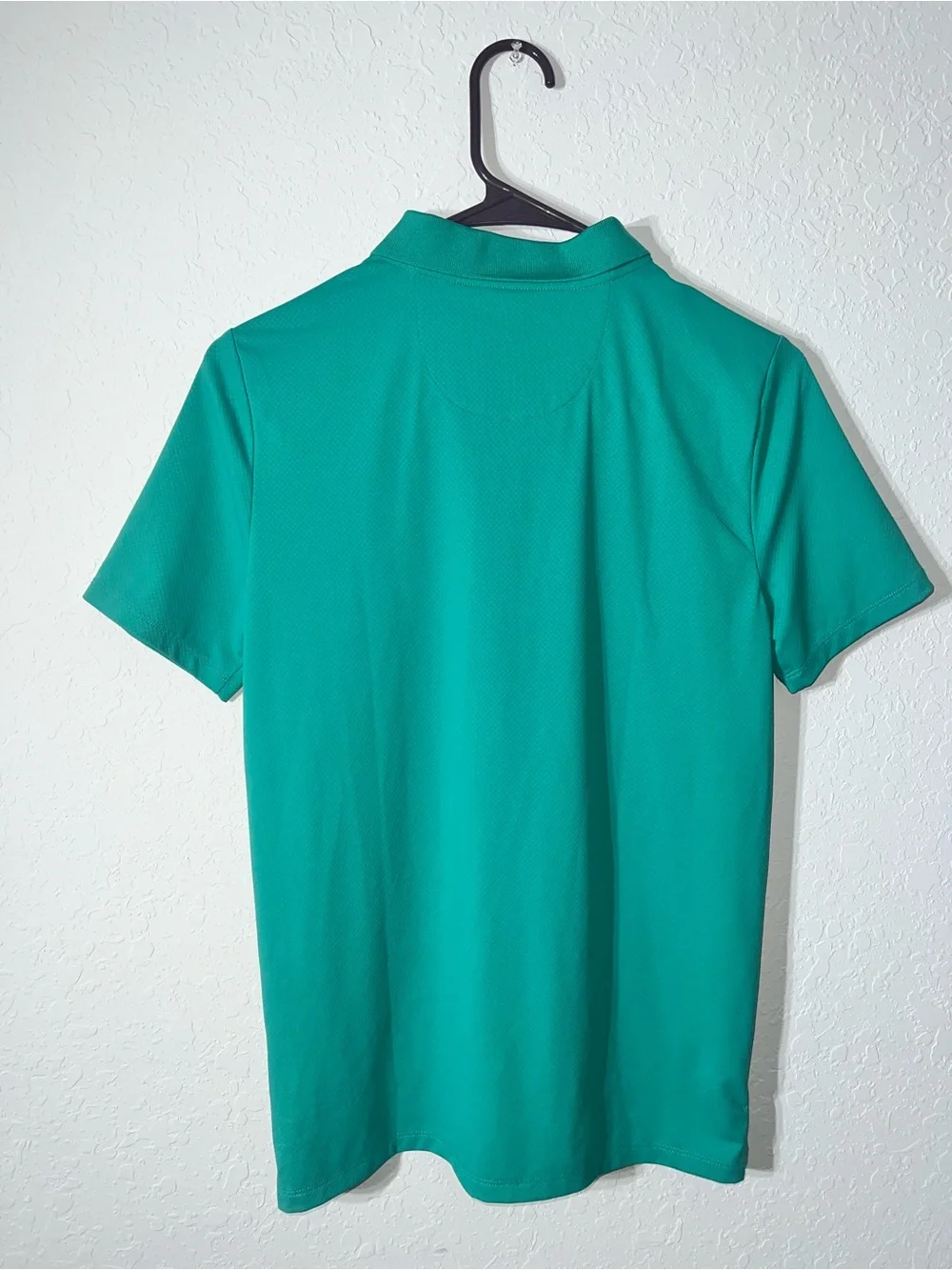 all in motion Teal Green Performance Polo